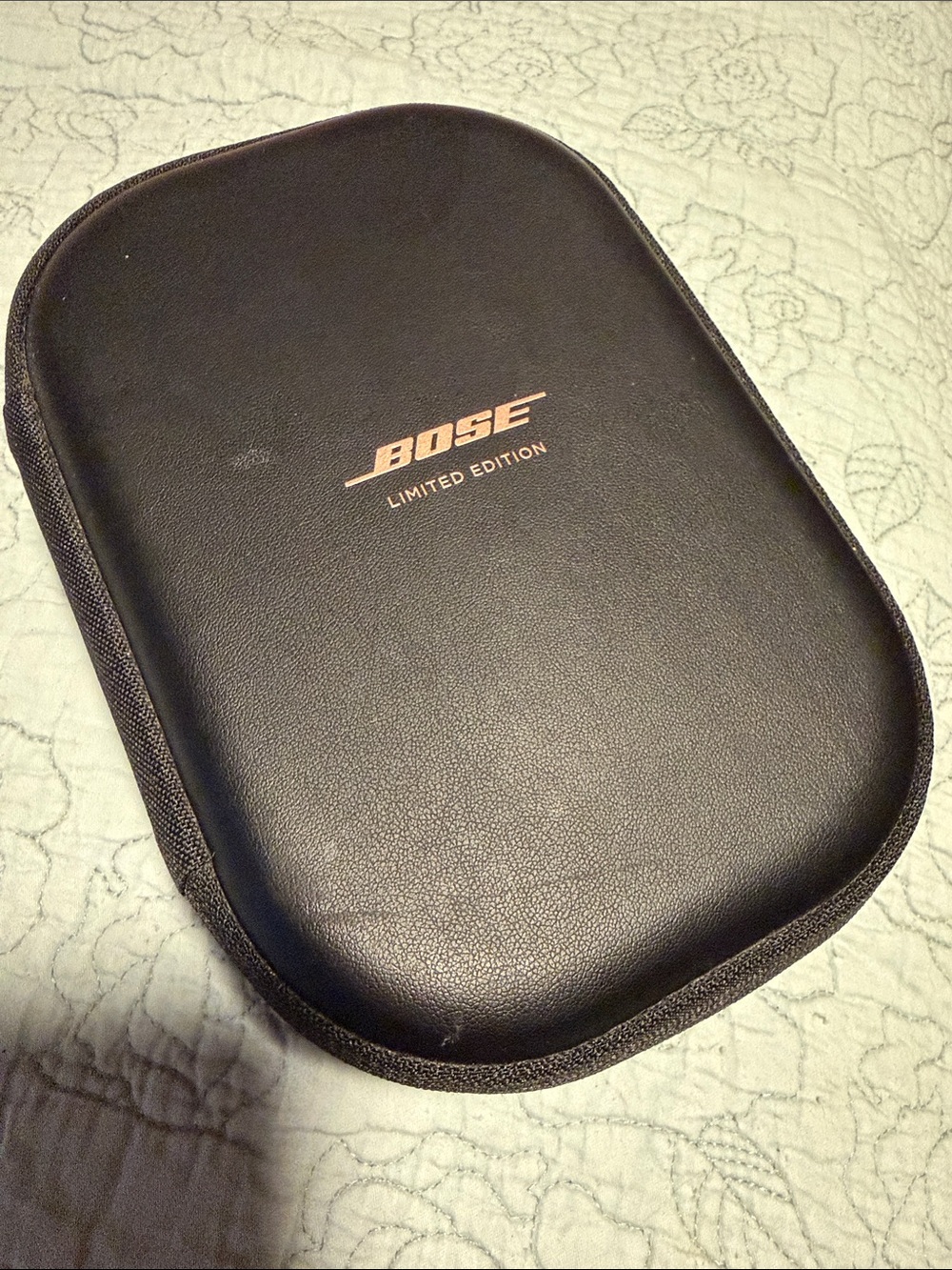 Bose Rose Gold Over-Ear Headphones with Black Case